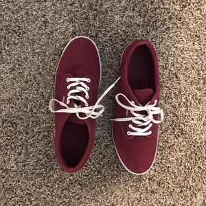 Vans Women’s Sz 9.5 Burgundy/Maroon Shoes